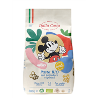 MAKARON (SEMOLINOWY TRÓJKOLOROWY) DISNEY MICKEY BIO 300 g - DALLA COSTA