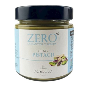 KREM PISTACJOWY BEZ DODATKU CUKRÓW 200 g - AGRISICILIA