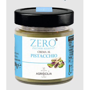 KREM PISTACJOWY BEZ DODATKU CUKRÓW 200 g - AGRISICILIA