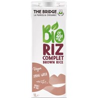 NAPÓJ Z RYŻU BRĄZOWEGO BEZ DODATKU CUKRÓW BEZGLUTENOWY BIO 1 L - THE BRIDGE