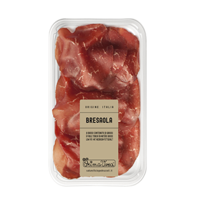 SZYNKA WOŁOWA DOJRZEWAJĄCA (BRESAOLA) PLASTRY BEZGLUTENOWA BIO 70 g - PRIMAVERA