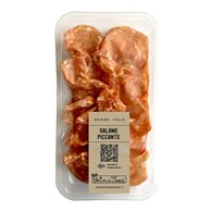 SALAMI PICCANTE DOJRZEWAJĄCE PLASTRY BEZGLUTENOWE BIO 70 g - PRIMAVERA