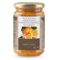 MARMOLADA Z GORZKICH POMARAŃCZY SYCYLIJSKICH BIO 360 g - AGRISICILIA