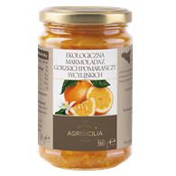MARMOLADA Z GORZKICH POMARAŃCZY SYCYLIJSKICH BIO 360 g - AGRISICILIA