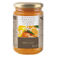 MARMOLADA Z CYTRUSÓW SYCYLIJSKICH BIO 360 g - AGRISICILIA