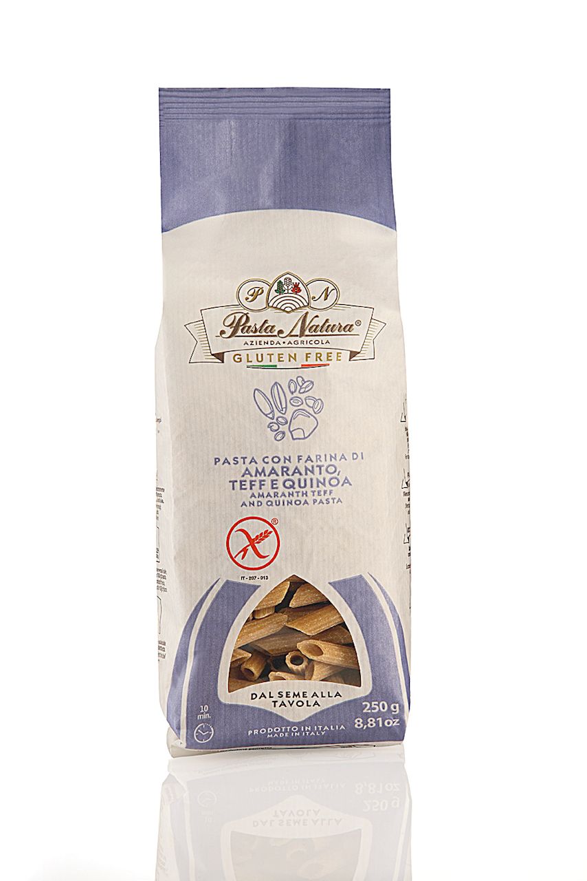 Makaron (kukurydziano - ryżowy z amarantusem, teff i quinoa) penne bezglutenowy 250 g
