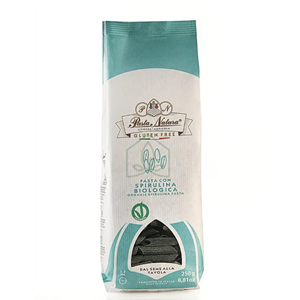 MAKARON (RYŻOWY RAZOWY ZE SPIRULINĄ) PENNE BEZGLUTENOWY BIO 250 g - PASTA NATURA