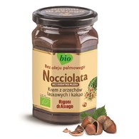 KREM Z ORZECHÓW LASKOWYCH I KAKAO BEZ DODATKU MLEKA BEZGLUTENOWY BIO 250 g - RIGONI DI ASIAGO (NOCCIOLATA)