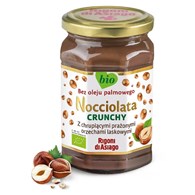 KREM Z ORZECHÓW LASKOWYCH I KAKAO CRUNCHY BEZGLUTENOWY BIO 250 g - RIGONI DI ASIAGO (NOCCIOLATA)