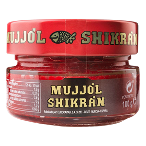 KAWIOR CZERWONY ZE ŚLEDZIA I CEFALA 100 g - EUROCAVIAR (SHIKRAN)