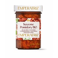 POMIDORY SUSZONE W OLIWIE Z OLIWEK EXTRA VIRGIN BIO 180 g - EMPERATRIZ
