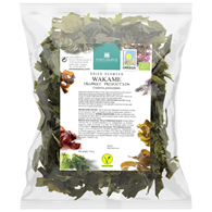 ALGI MORSKIE SUSZONE - WAKAME BIO 100 g  - PORTO MUINOS