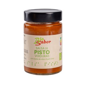 SOS SALSA DE PISTO BEZGLUTENOWY BIO 300 g - BIOSABOR