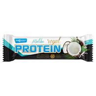 BATON PROTEINOWY Z KOKOSEM W MLECZNEJ CZEKOLADZIE BEZGLUTENOWY 60 g - MAXSPORT