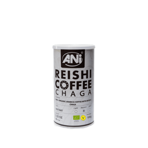 KAWA ROZPUSZCZALNA ARABICA Z REISHI I CHAGA BIO 100 g - ANI