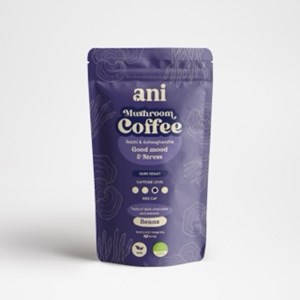KAWA ZIARNISTA ARABICA Z REISHI I ASHWAGANDHĄ BIO 350 g - ANI