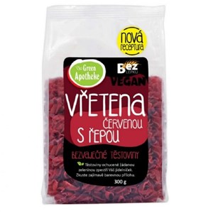 MAKARON (KUKURYDZIANY Z BURAKIEM) ŚWIDERKI BEZGLUTENOWY 300 g - APOTHEKE