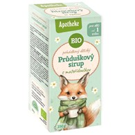 SYROP DLA DZIECI Z TYMIANKU I DZIKIEJ RÓŻY OD 1 ROKU BIO 250 g - APOTHEKE