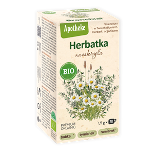 HERBATKA NA OSKRZELA Z TYMIANKIEM BIO (20 x 1,5 g) 30 g - APOTHEKE
