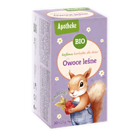 HERBATKA BAJKOWA DLA DZIECI - OWOCE LEŚNE Z MALINĄ BIO (20 x 1,5 g) 30 g - APOTHEKE