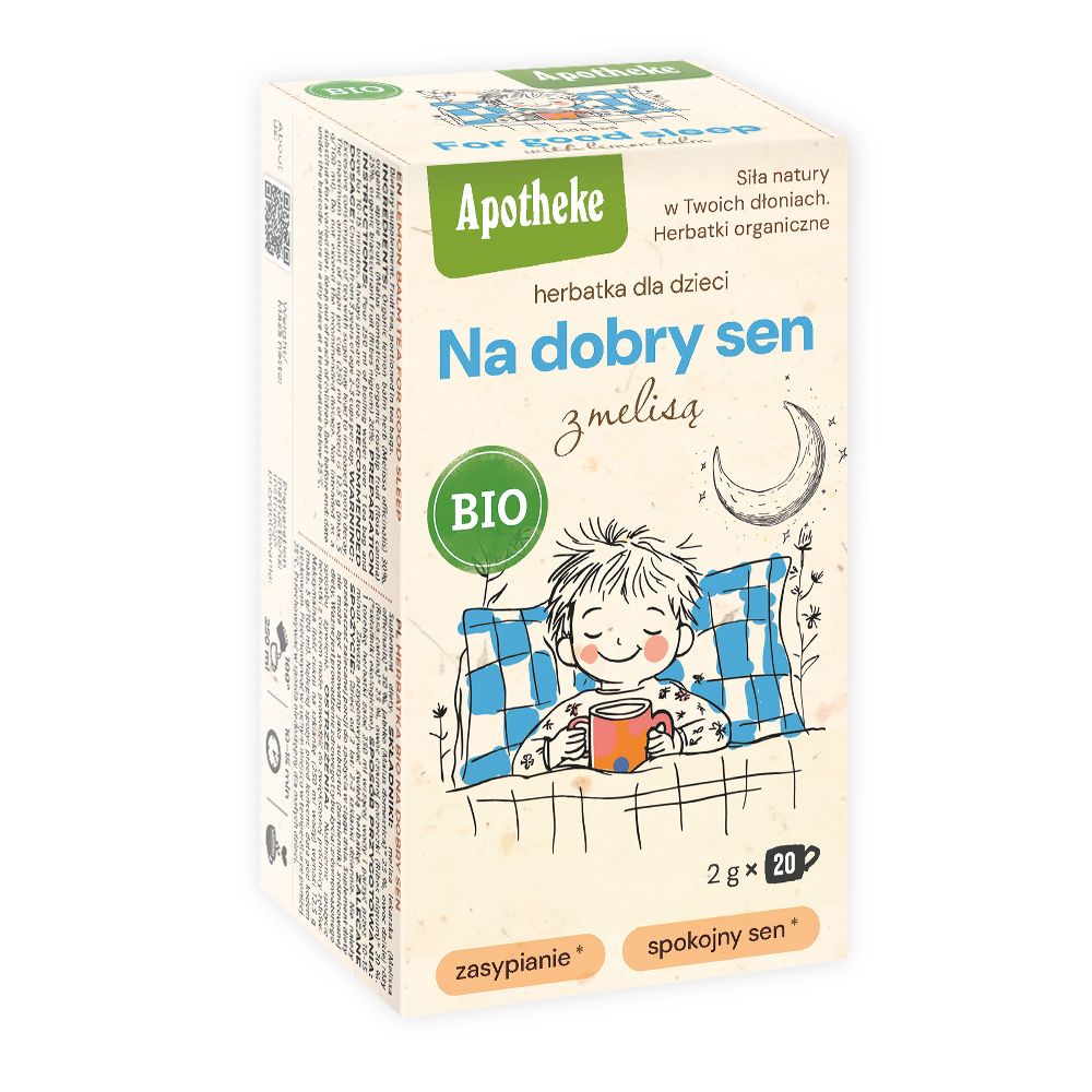 Herbatka dla dzieci na sen z melisą bio (20 x 2 g) 40 g