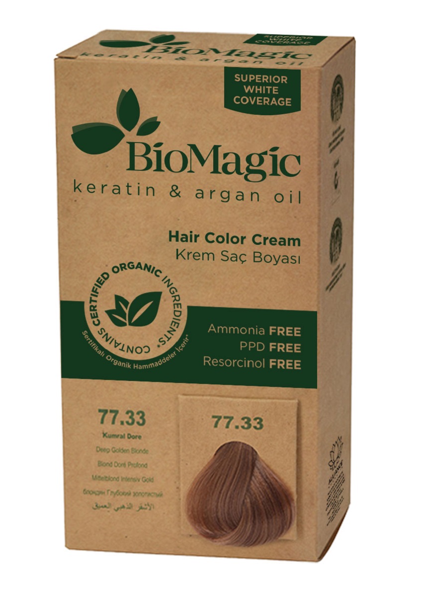 Farba do włosów głęboki złoty blond (77.33) 250 g