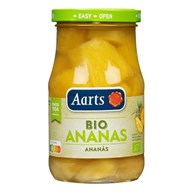 ANANAS KAWAŁKI W LEKKIM SYROPIE BIO 350 g (190 g) (SŁOIK) - AARTS