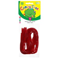 ŻELKI NITKI MALINOWE BEZGLUTENOWE BIO 75 g - CANDY TREE