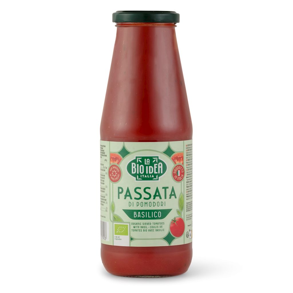 Sos pomidorowy passata z bazylią bio 680 g