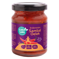 PASTA CHILI SAMBAL OELEK BIO 125 g - TERRASANA