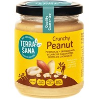 KREM Z ORZESZKÓW ZIEMNYCH PRAŻONYCH 100 % CRUNCHY BIO 250 g - TERRASANA