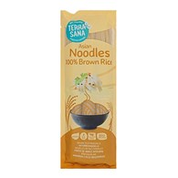 MAKARON (RYŻOWY RAZOWY) NOODLE SPAGHETTI BEZGLUTENOWY BIO 250 g - TERRASANA