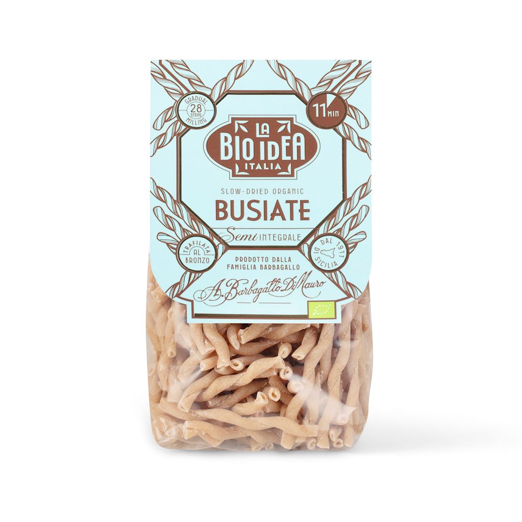 Makaron (semolinowy półrazowy) busiate bio 375 g