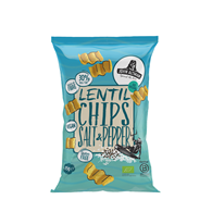 CHIPSY Z SOCZEWICY Z SOLĄ I PIEPRZEM BEZGLUTENOWE BIO 75 g - JOHN ALTMAN