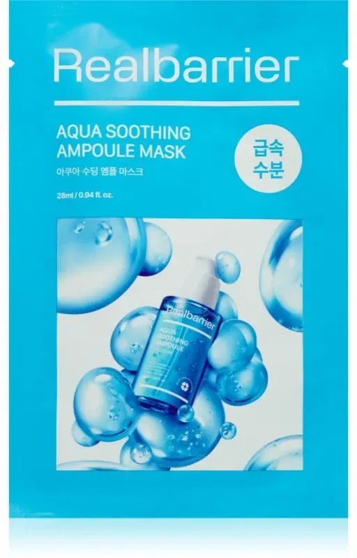 Maseczka koreańska w płachcie aqua soothing ampoule 28 ml