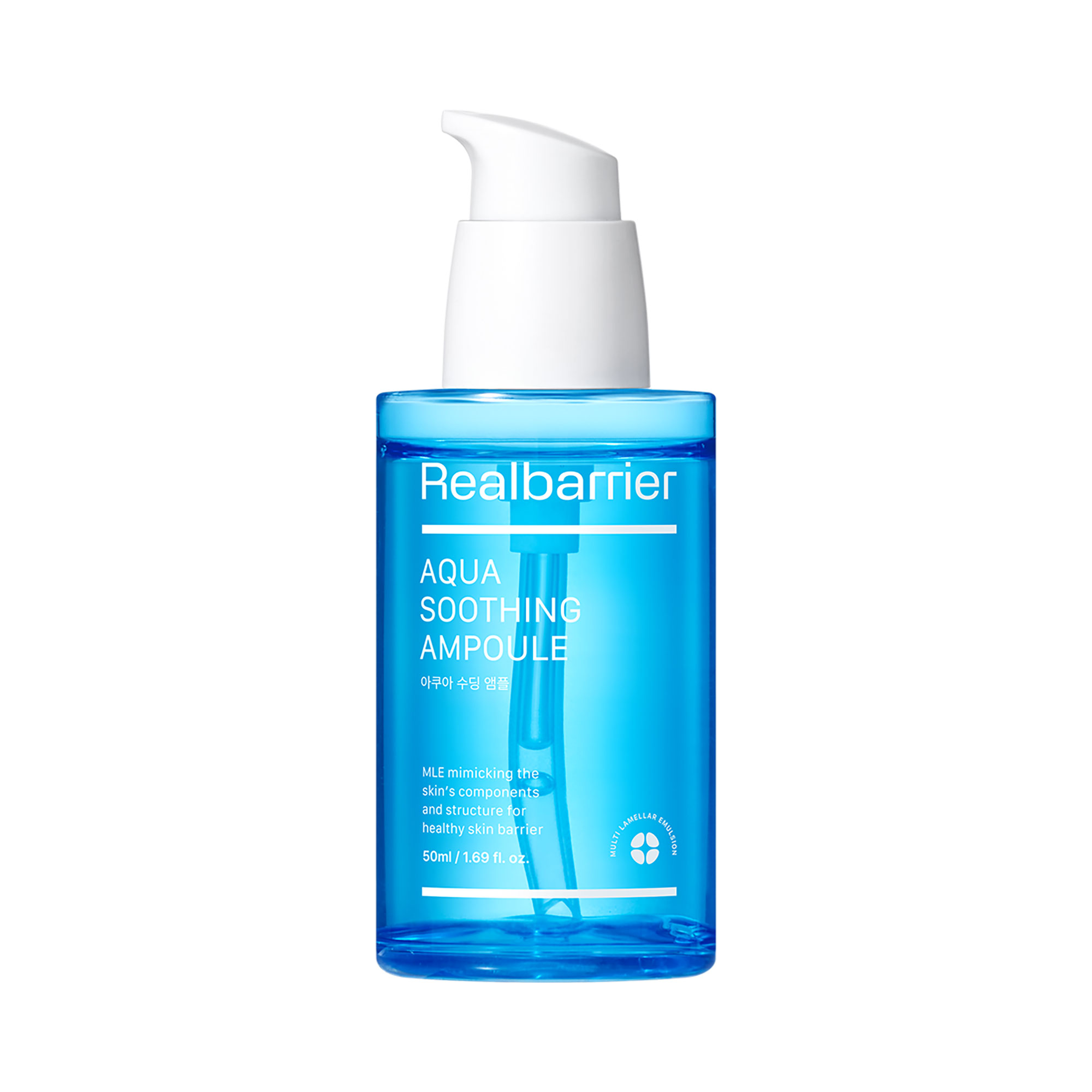 Serum - ampułka koreańska do twarzy aqua soothing intensywnie nawilżająco - kojące 50 ml