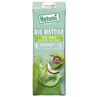 NAPÓJ RYŻOWO - KOKOSOWY Z MATCHĄ BEZ DODATKU CUKRÓW BIO 1 L - NATUMI