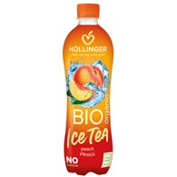 NAPÓJ ICE TEA O SMAKU BRZOSKWINIOWYM BIO 500 ml - HOLLINGER