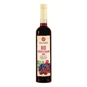 SYROP O SMAKU CZERWONYCH OWOCÓW BIO 500 ml - HOLLINGER