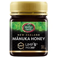 MIÓD MANUKA MGO 83+ UMF 5+ 250 g - HADDRELL'S OF CAMBRIDGE (MOTHER EARTH)