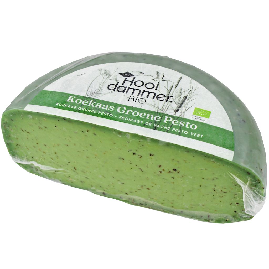 Ser dojrzewający zielone pesto bio (około 2,25 kg)