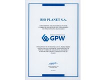 Prawo do posługiwania się znakiem Spółka notowana na GPW